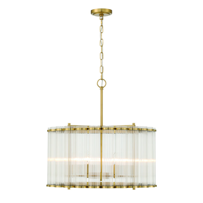 Eurofase 47239-012 Glasbury 24" Gold Chandelier