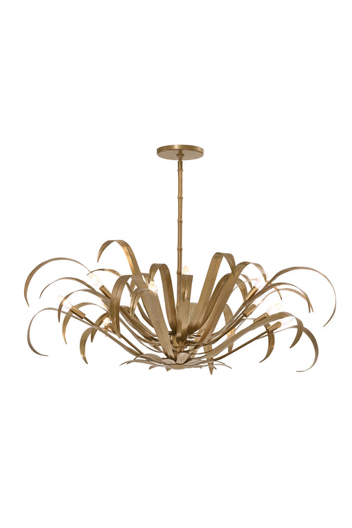 Eurofase 46433-015 Kagra 56" Antique Brass Chandelier
