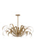 Eurofase 46433-015 Kagra 56" Antique Brass Chandelier