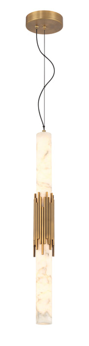 Eurofase 50354-023 Venna 29" Antique Brass LED Pendant Light