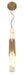 Eurofase 50353-026 Venna 23" Antique Brass LED Pendant Light