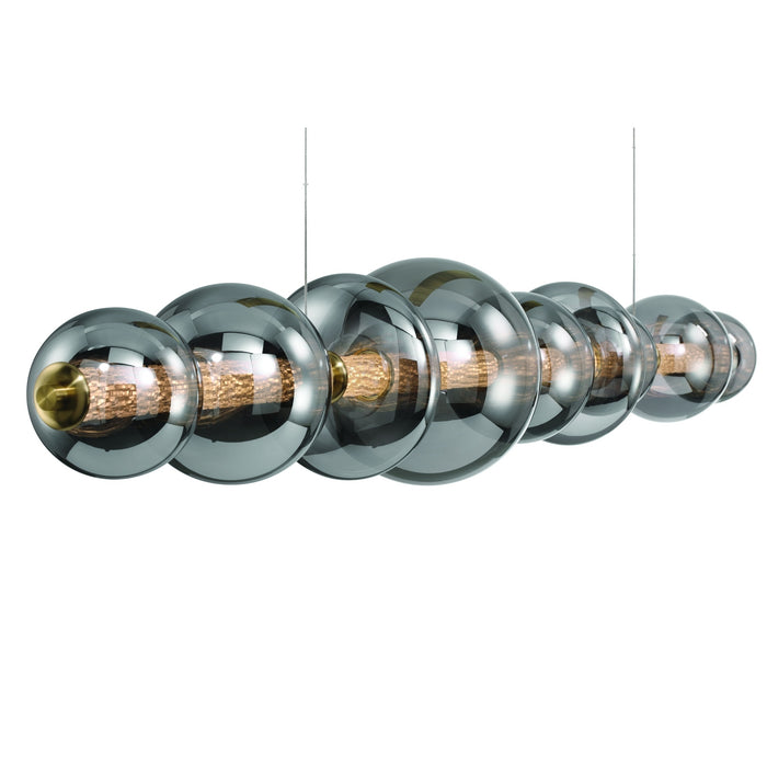 Eurofase 47257-023 Atomo 74" Gold LED Chandelier