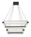 Eurofase 50054-022 Neoness 34" Matte Black LED Chandelier