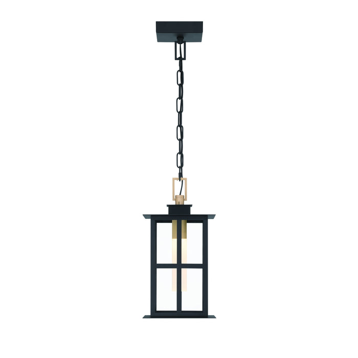 Eurofase 47388-017 Greyson 16" Brass-Black Mix LED Pendant Light