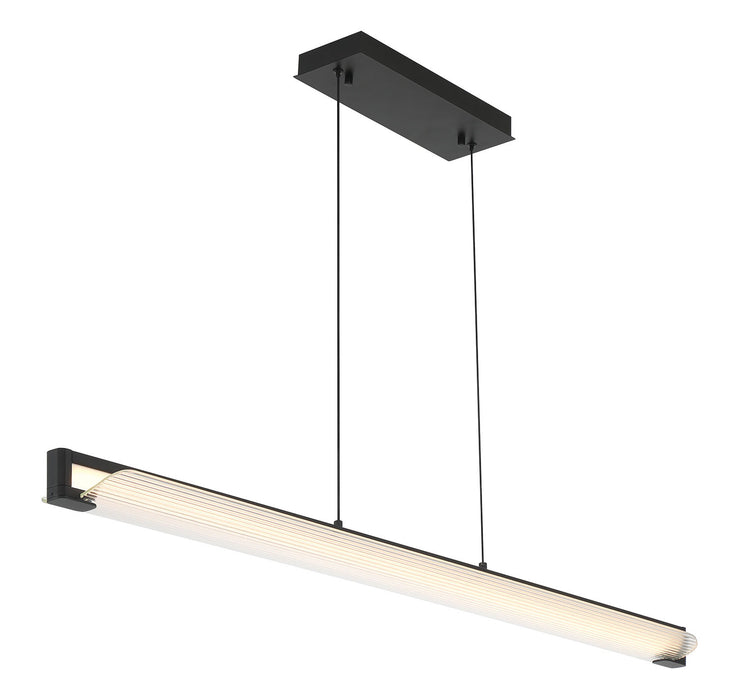 Eurofase 50058-020 Neoness 50" Matte Black LED Chandelier