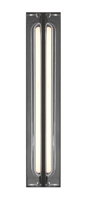 Eurofase 49025-026 Langferd 24" Matte Black LED Outdoor Wall Light