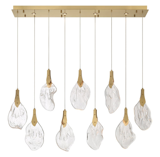 Eurofase 50103-020 Jateo 51" Gold LED Chandelier