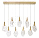 Eurofase 50103-020 Jateo 51" Gold LED Chandelier