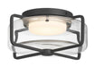 Eurofase 49906-011 Florin 10" Sand Black LED Outdoor Ceiling Light