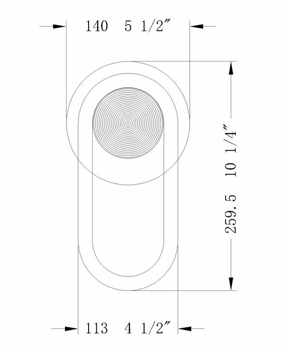 Eurofase 49259-018 Swing 10" Matte Black LED Outdoor Wall Light