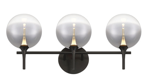 Eurofase 48915-021 Iissa 3-Light Matte Black LED Vanity Light