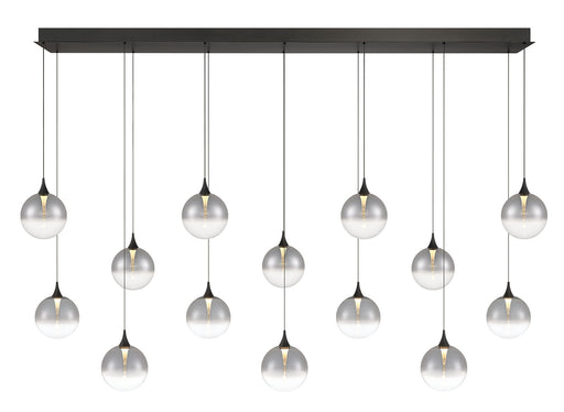 Eurofase 48939-027 Iissa 72" Matte Black LED Chandelier