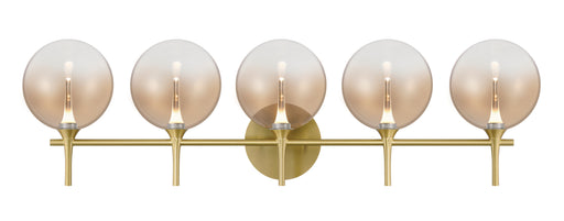 Eurofase 48919-036 Iissa 5-Light Gold LED Vanity Light