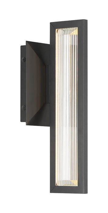 Eurofase 49178-012 Aelin 14" Matte Black LED Outdoor Wall Light