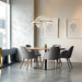 Eurofase 37342-012 Clayton 26" Brushed Silver LED Chandelier