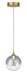 Eurofase 50251-025 Iissa 6" Gold LED Pendant Light