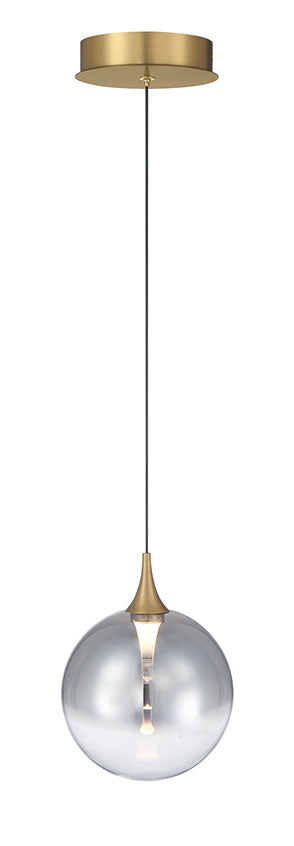 Eurofase 50251-025 Iissa 6" Gold LED Pendant Light