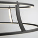 Eurofase 43886-012 Cadoux 30" Matte Black LED Chandelier