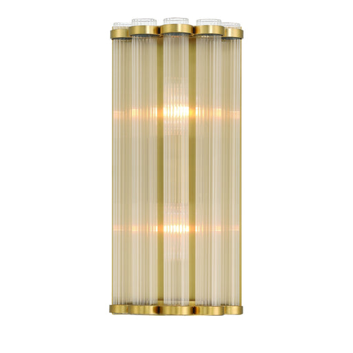 Eurofase 47241-015 Glasbury 14" Gold Wall Sconce