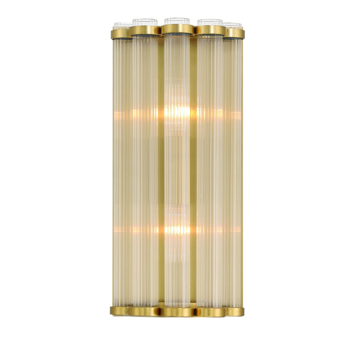 Eurofase 47241-015 Glasbury 14" Gold Wall Sconce