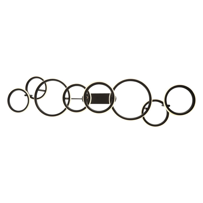Eurofase 39421-012 Giro 59" Matte Black LED Chandelier