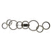 Eurofase 39421-012 Giro 59" Matte Black LED Chandelier