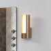 Vanity Light Thesis 207621A Colton 12 inch 1 light Champagne Gold 5CCT LED Vanity Light with Etched Opal Glass Shade THESIS