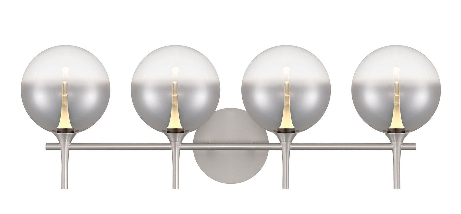 Eurofase 48917-025 Iissa 4-Light Satin Nickel LED Vanity Light