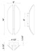 Eurofase 49013-016 Inntra 14" Damascus Brass LED Outdoor Wall Light