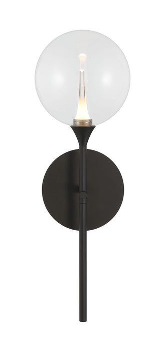 Eurofase 48912-013 Iissa 19" Matte Black LED Wall Sconce