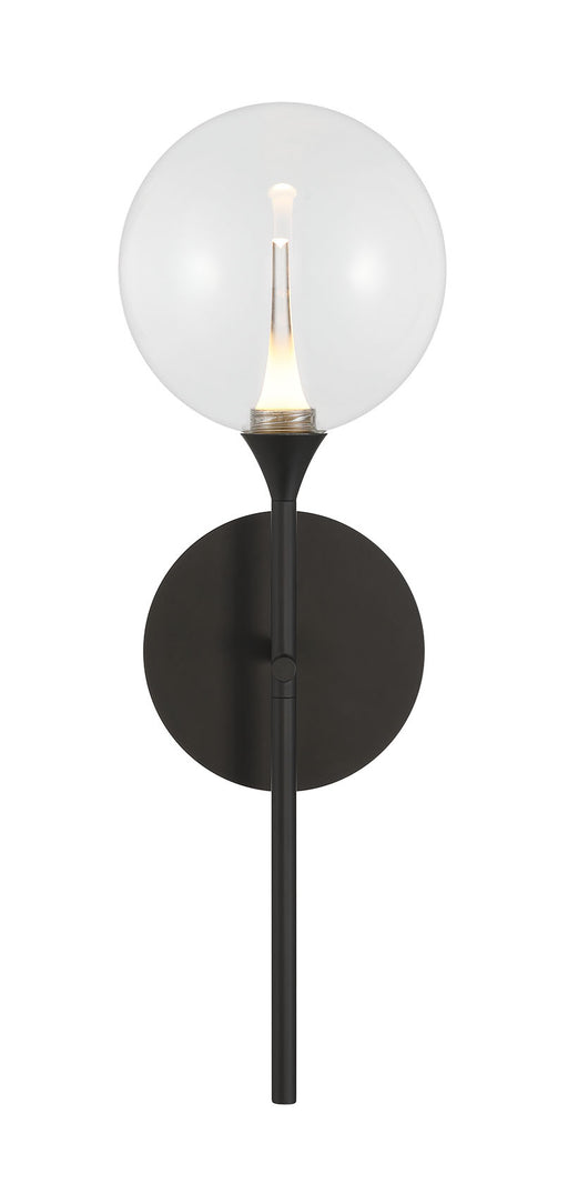 Eurofase 48912-013 Iissa 19" Matte Black LED Wall Sconce