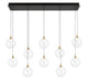 Eurofase 48932-011 Iissa 47" Gold LED Chandelier