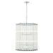 Eurofase 47238-022 Glasbury 27" Polished Nickel Chandelier