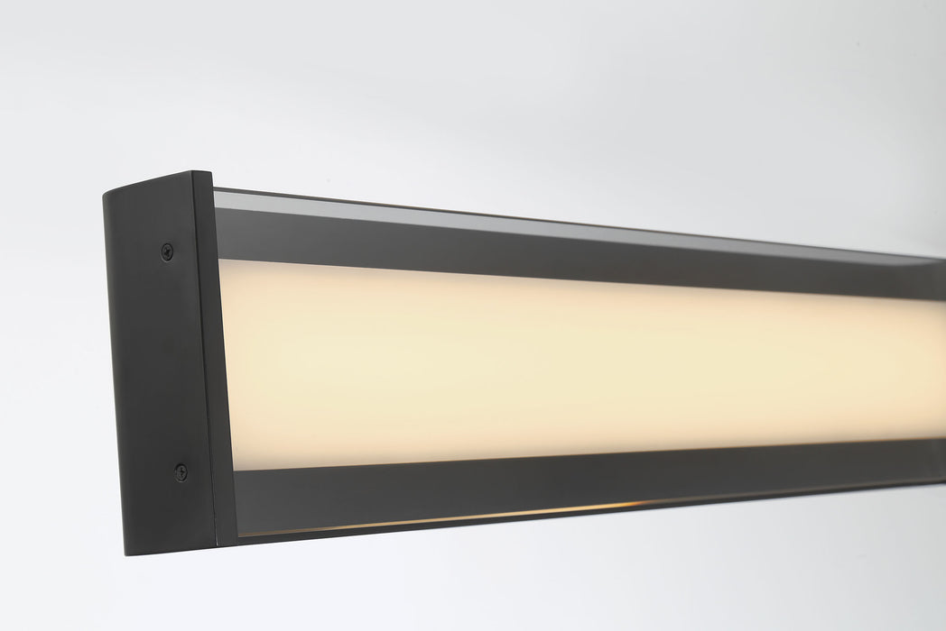 Eurofase 50114-016 Dulton 62" Matte Black LED Outdoor Wall Light