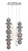 Eurofase 48960-021 Atomo 50" Chrome LED Chandelier