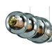 Eurofase 47257-023 Atomo 74" Gold LED Chandelier