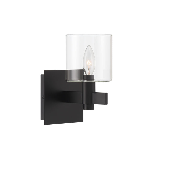 Eurofase 46811-011 Decato 9" Matte Black Wall Sconce