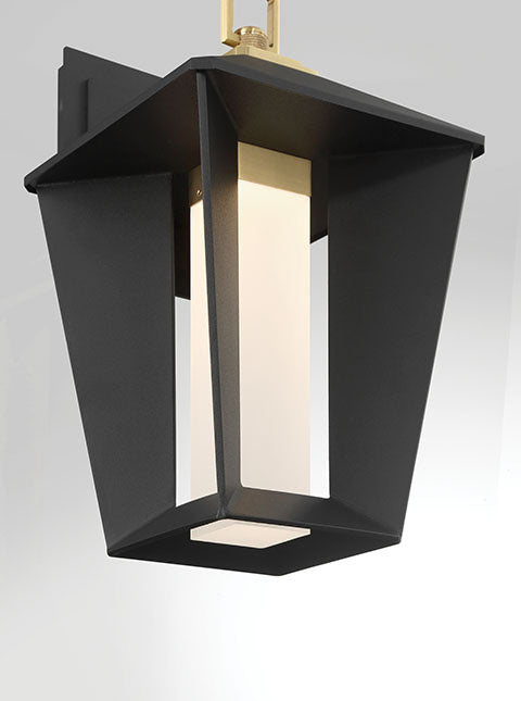 Eurofase 50047-017 Andson 13" Brass-Sand Black Mix LED Outdoor Wall Light