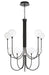 Eurofase 48926-010 Iissa 40" Matte Black LED Chandelier