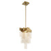 Eurofase 44370-022 Bloomfield 18" Matte Gold LED Pendant Light