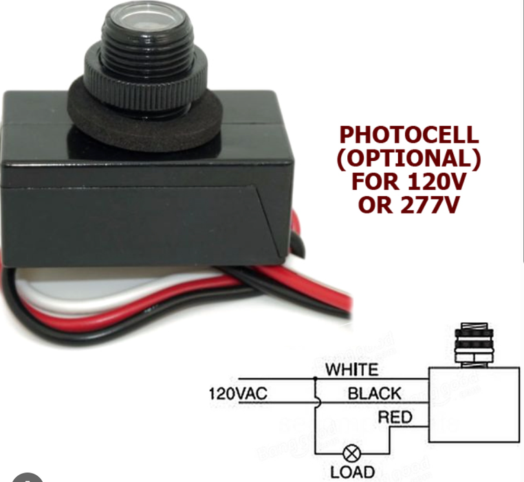 Halco - PC/120277 - Button Photocell 120-277V for Outdoor Fixtures product image