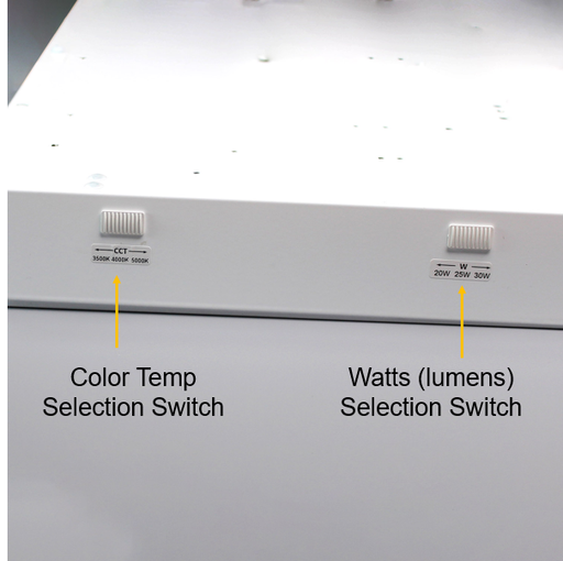 Halco - CBT-RK-14-LS-CS-UNV - 1x4 Troffer Retrofit Kit Controls Ready Lumen & Color Select 0-10V Dim product image