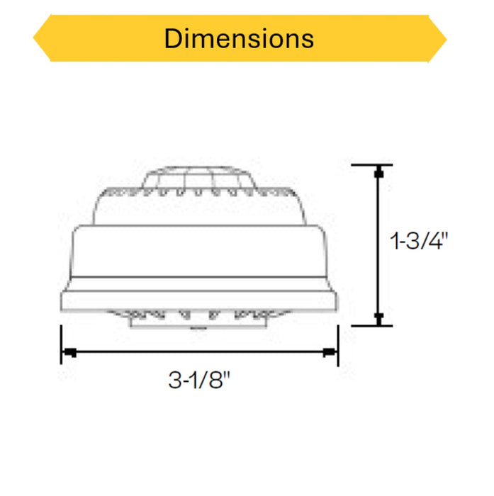 Halco - PSC-ZKV-I-11H-BLE-SR-WT - TruBlu PIR High/Low Bay Sensor Z-10 PC LowVolt 0-10V Dim WH product image