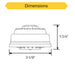 Halco - PSC-ZKV-I-11H-BLE-SR-WT - TruBlu PIR High/Low Bay Sensor Z-10 PC LowVolt 0-10V Dim WH product image