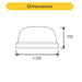 Halco - PSC-ZKV-WCM-100-BLE-SR-BN - TruBlu Controller/Node High/Low Bay Z-10 LowVolt 0-10V Dim BZ product image