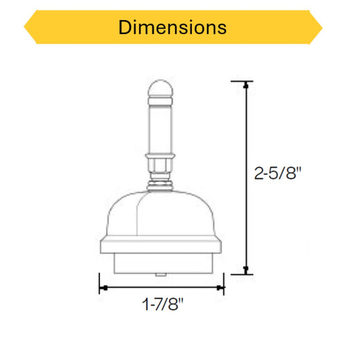 Halco - PSC-ZKV-WCM-100-BLE-SR/EXA - TruBlu Controller Long Range Antenna Z-10 LowVolt 0-10V Dim product image
