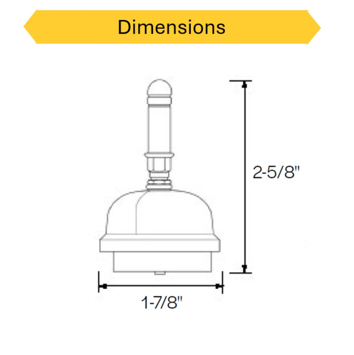 Halco - PSC-ZKV-WCM-100-BLE-SR/EXA - TruBlu Controller Long Range Antenna Z-10 LowVolt 0-10V Dim product image