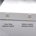 Halco - CBT-RK-24-LS-CS-UNV - 2x4 Troffer Retrofit Kit Controls Ready Lumen & Color Select 0-10V Dim product image