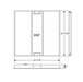 Halco - CBT-22-LS-CS-UNV - 2x2 Troffer Controls Ready Lumen & Color Select 0-10V Dim product image