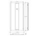 Halco - CBT-RK-24-LS-CS-UNV - 2x4 Troffer Retrofit Kit Controls Ready Lumen & Color Select 0-10V Dim product image